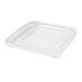 50 Bionic 50 stuks – deksel laag voor 228.40/41/42 – 226.93/94/95 'Bionic' 18,5 x 18,5 x 1,3 cm transparant Pet