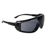 Portwest PS03 Double Eyes veiligheidsbril, Donker