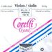 Corelli vioolsnaren Crystal A Stabilon Nylon/Aluminium omwonden Medium 702M