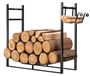 Elzusha - Étagère de rangement pour bois, adaptée à une utilisation intérieure et extérieure, robuste