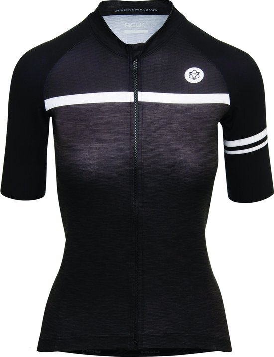 AGU Essential Blend Jersey fietsshirt zwart XL dames