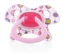 Nuby Geo Orthodontische fopspeen - Roze - 0-6 maanden