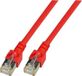 EFB Elektronik Techtube Pro Patchkabel Cat.5e RJ45 SF/UTP rood 15m