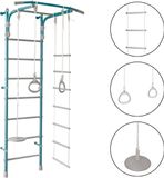 Wallbarz Wandstangen, pastelkleurig, 2 turquoise