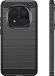 Avizar Coque en silicone avec effet carbone pour Xiaomi Redmi Note 15 Pro Plus 5G - Noir
