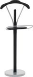 vidaXL Kledingbutler 45x35x107 cm zwart en grijs