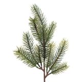 Branche de Noël verte L36 cm
