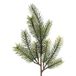 Branche de Noël verte L36 cm