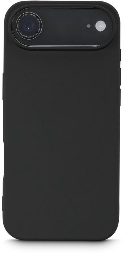 Hama Hoesje Geschikt voor Apple iPhone Air - Fantastic Feel Cover - Zwart