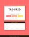 Tri-Grid Notebook: 3 Tailles de Grille en Un Seul Cahier, Double Page Notes + Quadrillage, 1cm 5mm 2.5mm | 128 Pages
