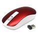 WAYTEX 65423 draadloze muis, 2,4 GHz, rood metallic