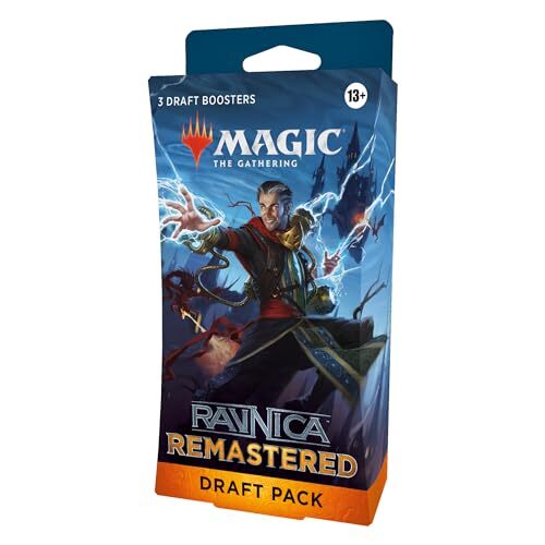 Magic: The Gathering Magic: The Gathering Ravnica Remastered Draft-pack met 3 boosters (45 Magic-kaarten) (Engelse Versie)