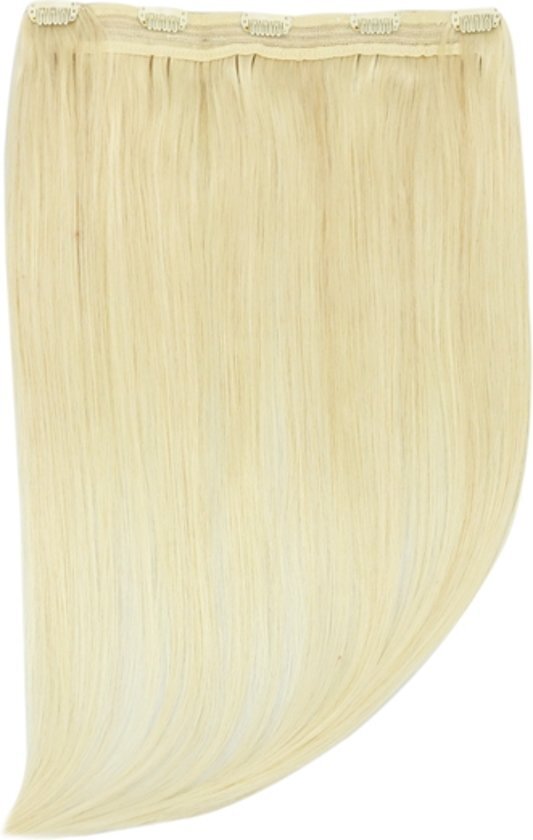 Remy hair Remy Human Hair extensions Quad Weft straight 18 - blond 60