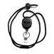KEY-BAK Sidekick Intrekbare Badge Reel en Sleutelhanger Breakaway Lanyard met een Sleutelhanger en Twist-Free Clear ID Badge Houder op een Intrekbare Lanyard, Modelnummer: 0KB1-0A44