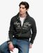 Superdry Homme Veste de Survêtement Logo Script Coupe Décontractée Dark Grey Taille: L