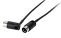 BOSS BMIDI-PB3 – 3ft/1m lengte – Ruimtebesparende MIDI-kabel met multi-directionele connectors, perfect voor pedalboards en alle MIDI-toepassingen