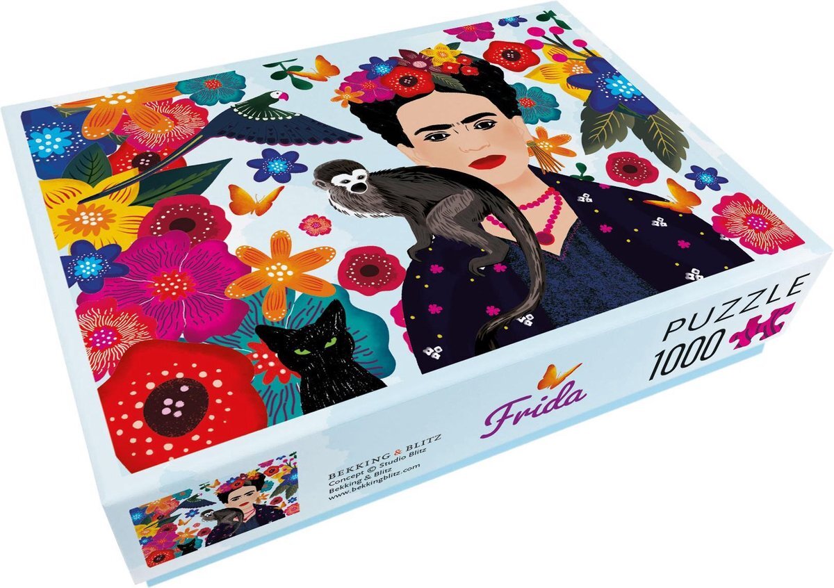 Bekking & Blitz - Puzzel - 1.000 stukjes - Kunst - Frida - geïnspireerd door Frida Kahlo