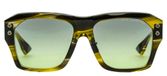 Dita Grand-apx Sun Lunettes de Soleil Unisexe Vert Géométrique Vert 57mm