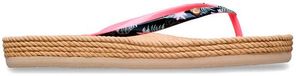 Roxy South Beach III Slippers Dames EU 37 Zwart/Roze