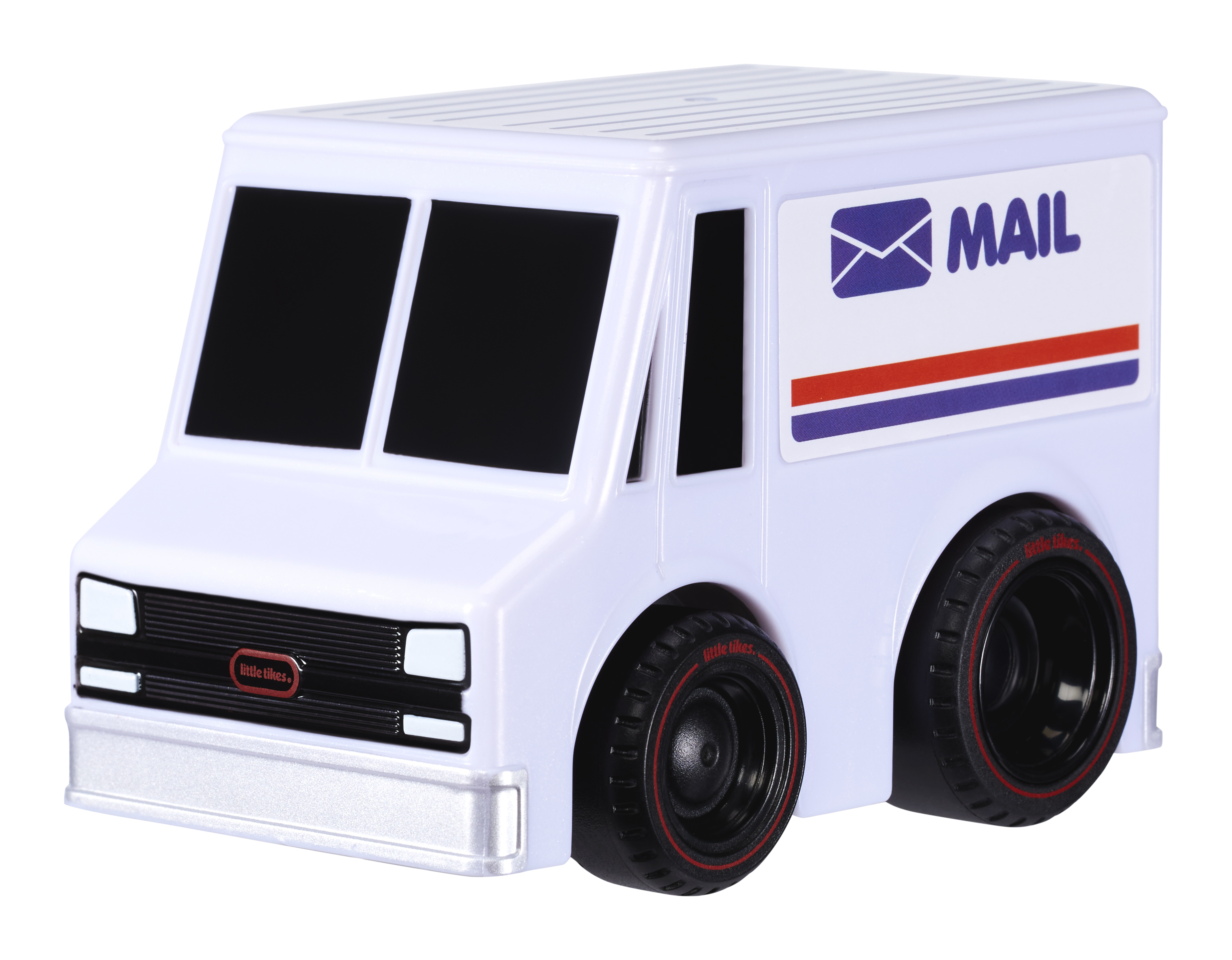 little tikes Crazy Fast Pullback Cars Series 2- Mail Truck