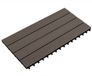 vidaXL Terrastegel Donkerbruin 60 x 30 cm WPC (6 stuks)