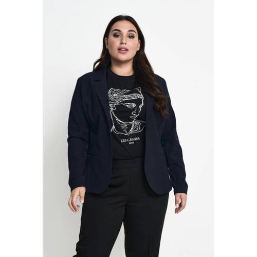 Kaffe Curve KCjia Blazer - Donkerblauw