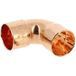 Conex Bänninger Raccord Cuivre Coudé 90° À Souder – Femelle Petit Rayon – Ø 28 Mm – Pour Chantiers Humides – Besoin D'Habitat