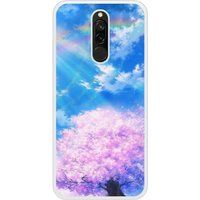 Redmi Bedrukt siliconen hoesje compatibel met Redmi Note 8 Hanami