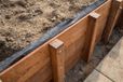 Merkloos Tuindeco Opgeklampte schotten hardhout klasse 1 40 mm L200xH60 cm