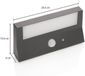 Lindby - solar buitenlamp - 1licht - kunststof - H: 4 cm - donkergrijs - Inclusief lichtbron