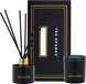 Ted Sparks Bamboo & Peony Gift Set - Diffuser & Candle - Black