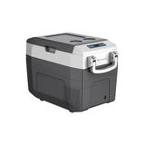 Melchioni Family koelbox met twee vakken, temperatuur van +10 °C tot -18 °C, led, display, uittrekbare handgrepen, 12/24 V, adapter 220 V optioneel