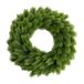 Kunstmatige Couronne de sapin artificielle moulée par injection sur mousse enfichable | Couronne de porte semi-attachée avec pointes de sapin réalistes - Couronne de Noël - Couronne de l'Avent - Couronne de table
