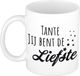 Bellatio Decorations Tante jij bent de liefste mok wit - verjaardag / bedankt cadeau