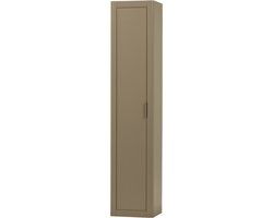 WOOOD Gunnar Smalle Hoge Kast - Grenen - Mud - 217x45x39 cm