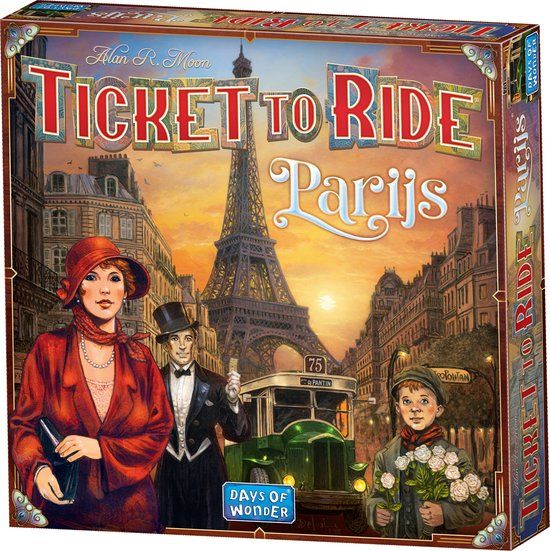 Ticket to Ride - Parijs (NL) - Bordspel - Days of Wonder