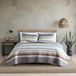 Eddie Bauer Beddengoed Set-1% Katoen Lichtgewicht Quilt Sprei, Voorgewassen voor Extra Comfort, Zalm Ladder Multi, Full/Queen