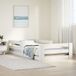 Maison Exclusive - Lit en bois massif sans matelas, blanc, 90x200 cm, en pin