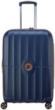 Delsey Carrousel 2 Reiskoffer 67 cm Expandable – 69L – 4 kg – Polycarbonaat – TSA Slot – Zip SECURITECH® 2 – 5 Jaar Garantie - Blue