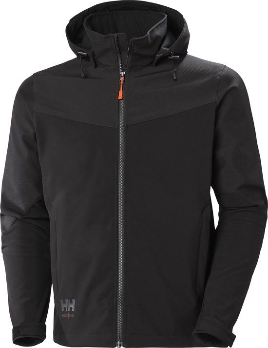 Helly Hansen Softshell jas Oxford Mannen Zwart M