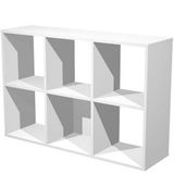 Artexport Planken Home Office 6 vakken Wit Melamine