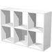 Artexport Planken Home Office 6 vakken Wit Melamine