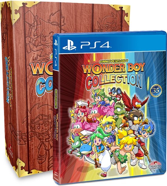 Wonder boy Anniversary collection Collector&#39;s edition / Strictly limited games / PS4 / 1500 copies