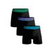 Muchachomalo boxershorts - zwart (set van 3)