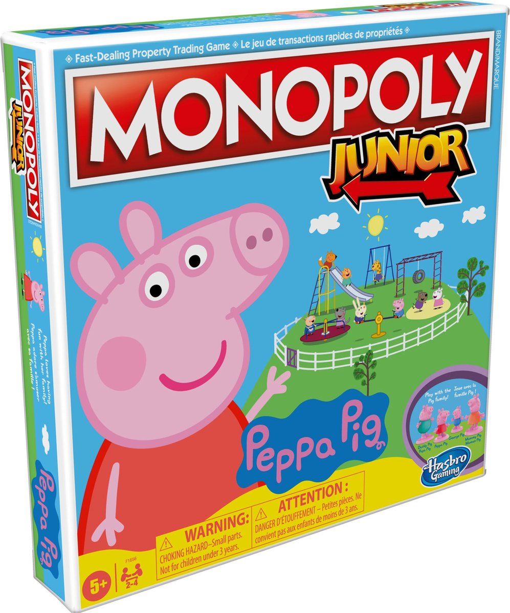 Hasbro Monopoly Junior Peppa Pig - Bordspel