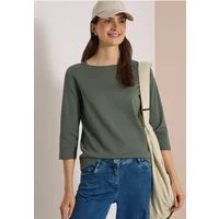 Cecil Basic shirt met boothals