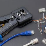 Qoltec afsluitbare modulaire connectoren pinclip | 8p 6p