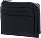 PIQUADRO Leren Kaarthouder Urban Zipper Coin Pouch RFID Nero Zwart