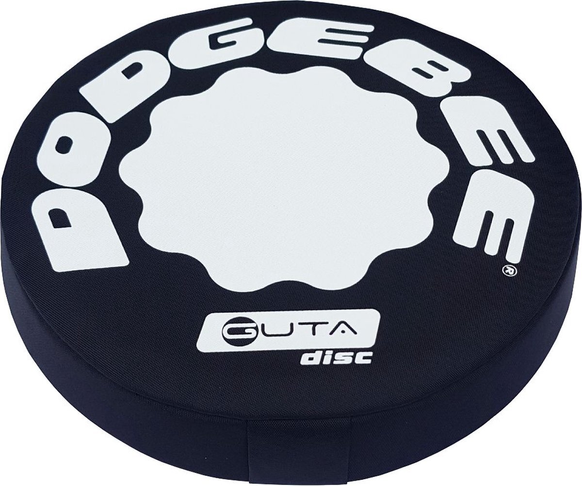 Herodisc Dodgebee | Trefbal | Oefen Frisbee 27 cm Zwart / Wit