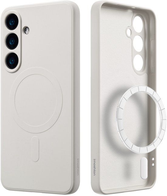 imoshion Color Backcover met MagSafe voor de Samsung Galaxy S25 Plus - Beige